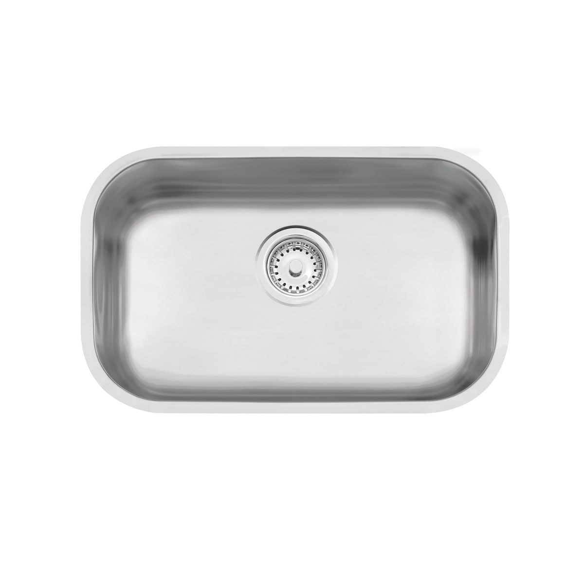 Cuba n.1 Tramontina Lavínia Prime em Aço Inox Acetinado 47 x 30 x 17 cm OUTLET com Válvula
