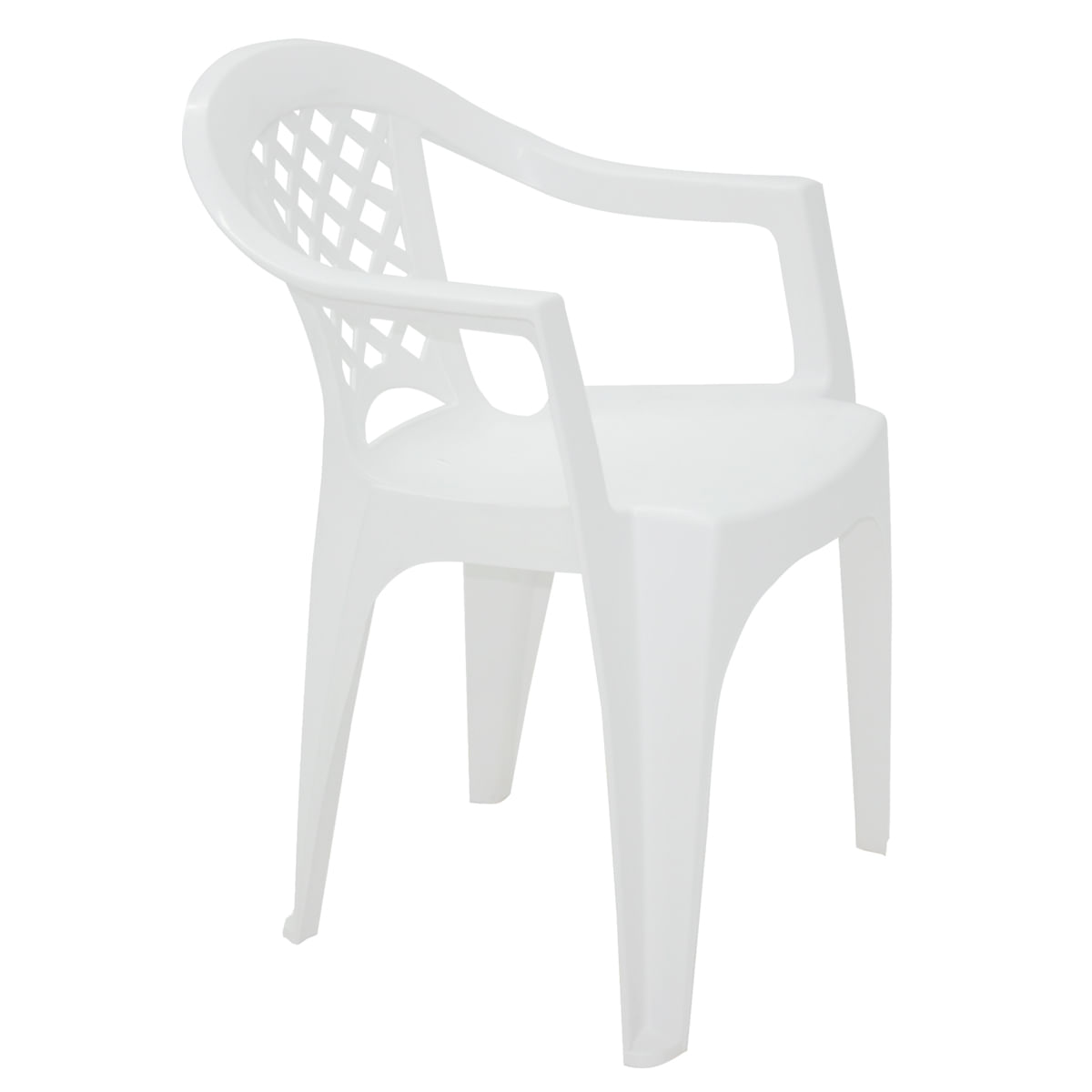 Conjunto de Mesa e Cadeiras Tramontina Tambaú Iguape - Branco